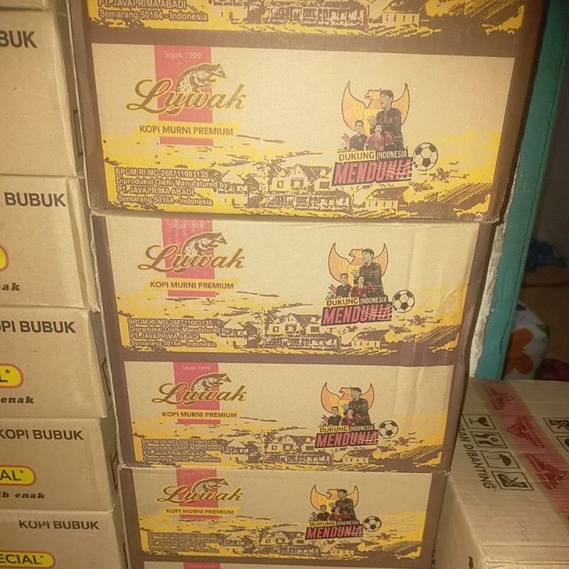 

Kopi luwak kopi murni 6gram 1karton