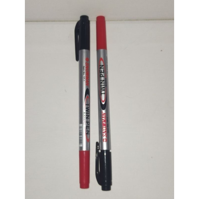 

Twinpen Snowman Hitam-Merah per 1 pcs