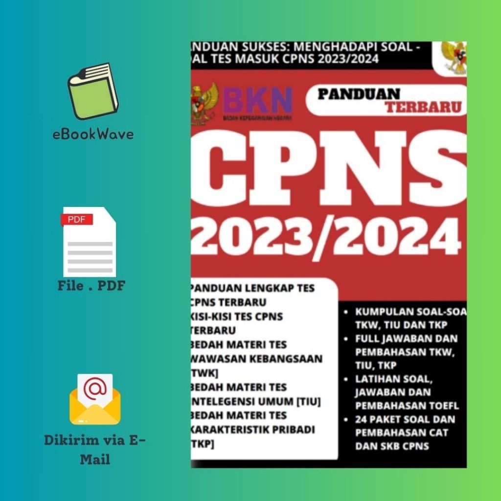 

Panduan Terbaru CPNS 2023 2024 Book BEST SELLER (Bahasa Indonesia)
