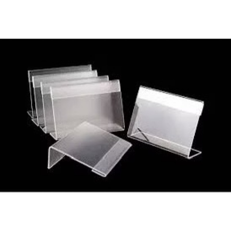 

AKRILIK HARGA | PAPAN NAMA MEJA | ACKRILIK DISPLAY | PRICE TAG TENT CARD UK 10 X 7 2R