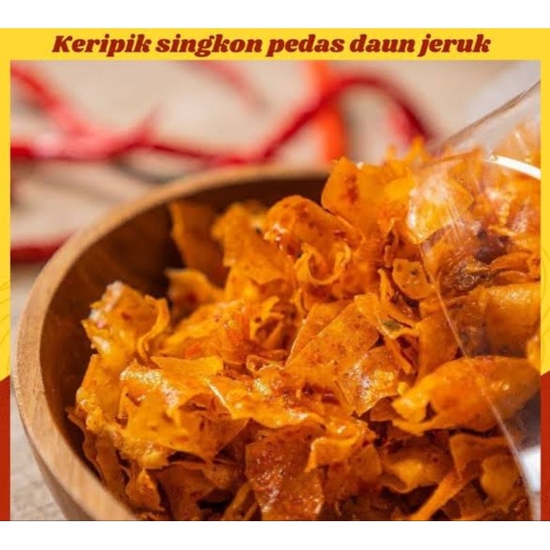 

Keripik Singkong Pedas Manis Daun Jeruk 250-500 Gram Cod