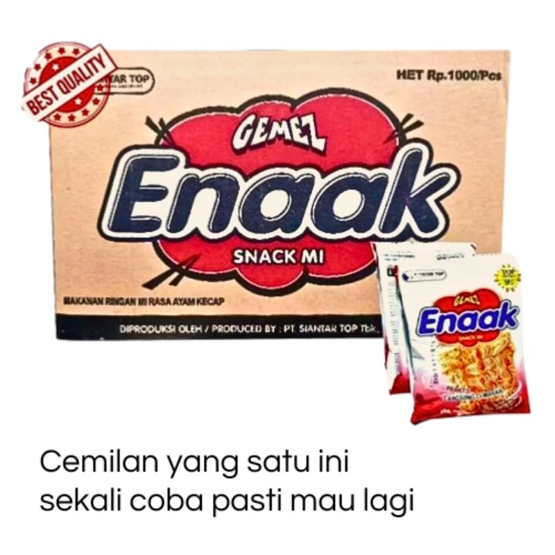 

mie enak gemes 1 dus isi 80pcs