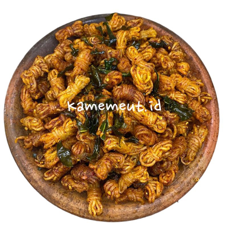 

Mie gulung viral pedas daun jeruk mie gulung pedas 500gram