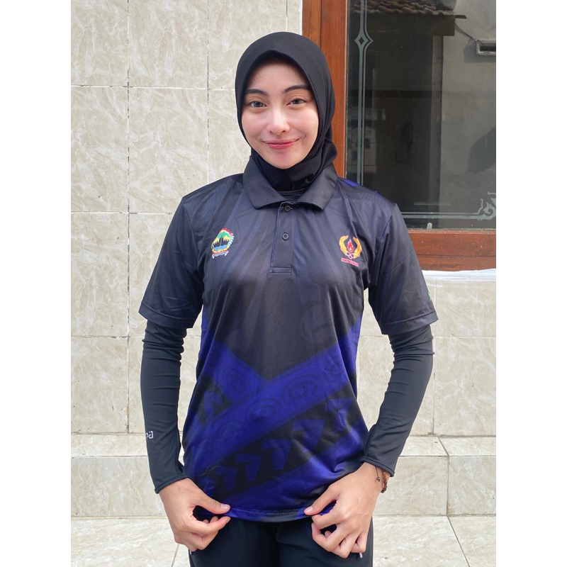 Jersey Lengan Pendek Kerah (Preloved)