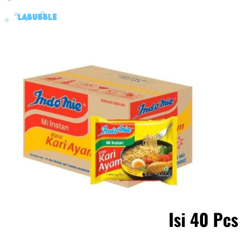 

Indomie Kuah Kari Ayam 1 Dus Isi 40 Pcs