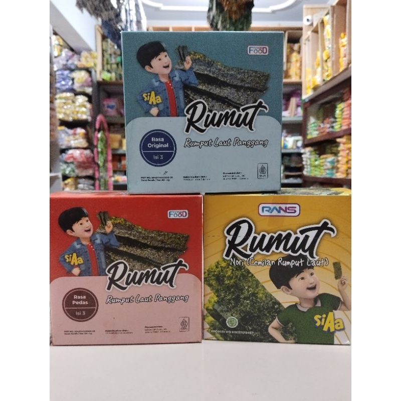 

Rumut si Aa 1 pak isi 12 sachet @4 gr