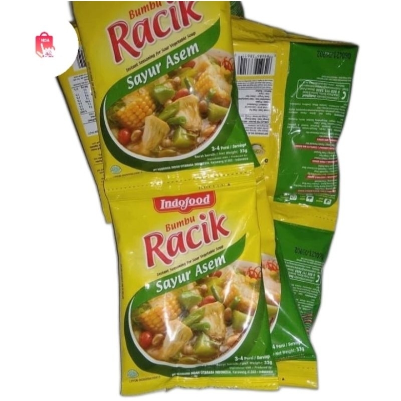 

Indofood Bumbu Racik Sayur Asem (1 renceng/10 sachet)