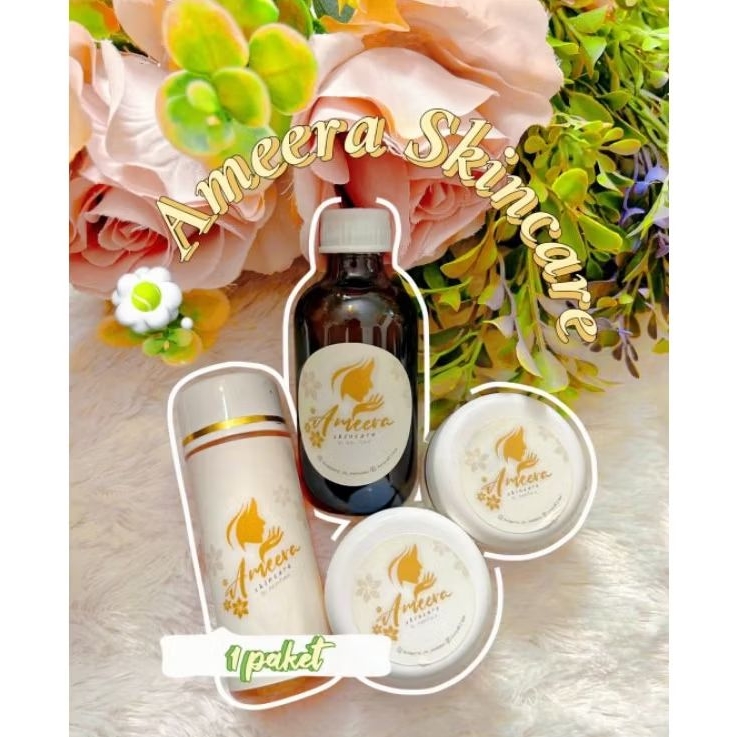 AMEERA SKINCARE 1 PAKET (4 PCS)