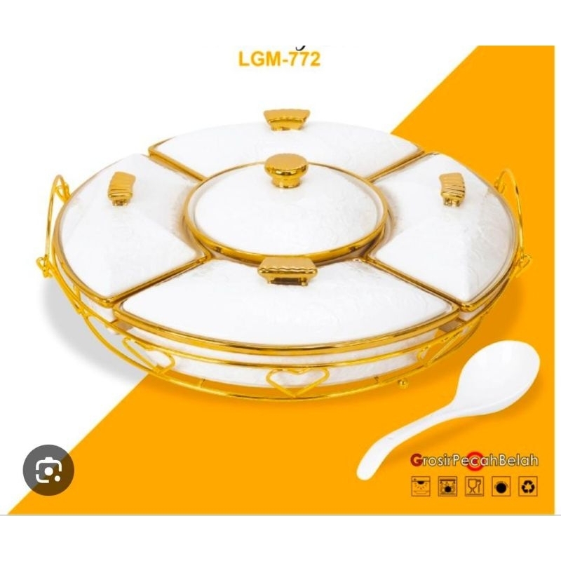 PRASMANAN PUTAR FIORENZA MOTIF MAWAR TIMBUL LGM 772