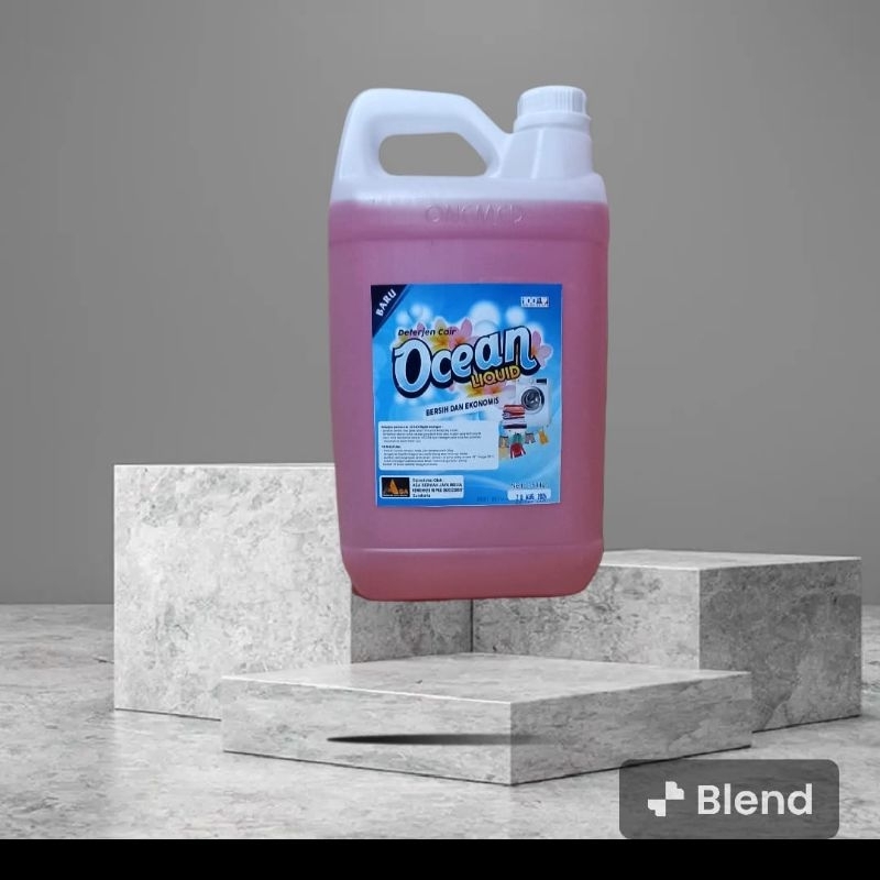 detergen cair, detergen laundry, detergen OCEAN, sabun pakaian cair, sabun laundry