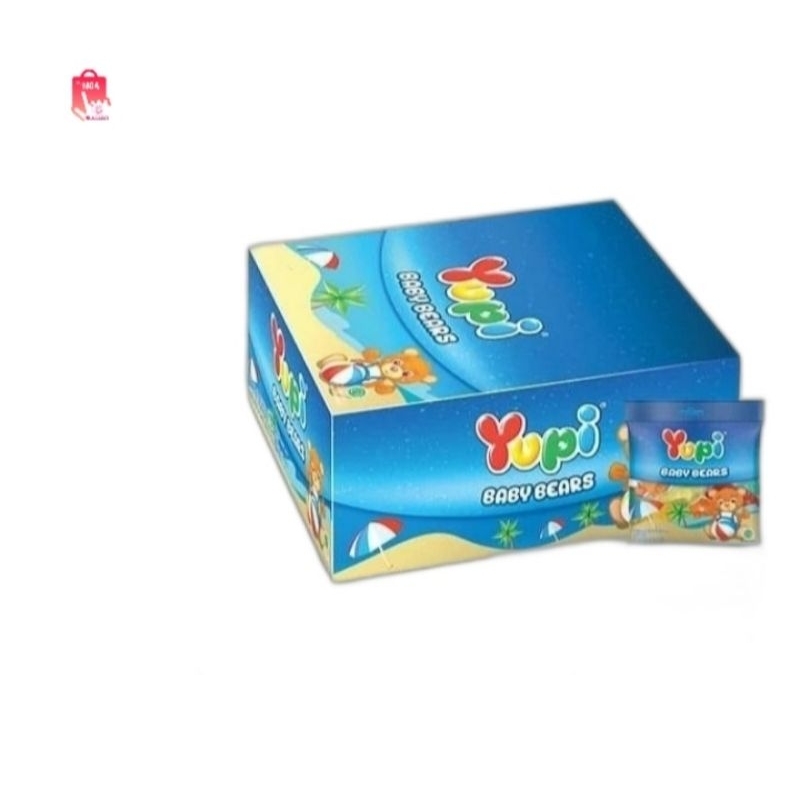 

Yupi Jelly Gummy Candy - Baby Bears (1 box/24 pcs)