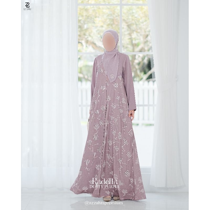 SALE || RADELLA DRESS By Azzahra Premium Syari