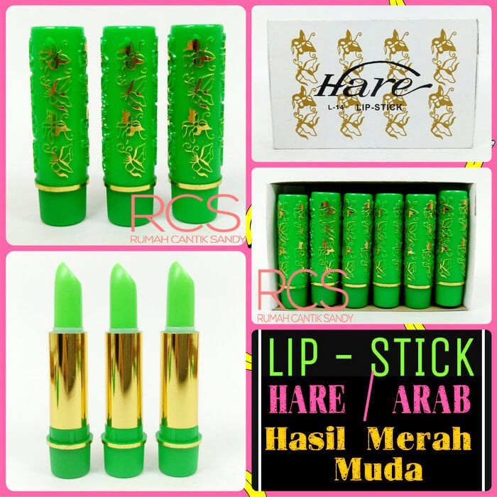 HARE LIPSTICK LIPSTIK ARAB ORIGINAL HALAL