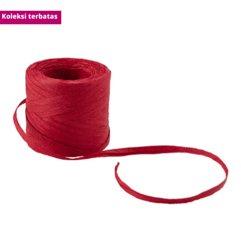 

[IKEA] [SPESIAL NATAL] [COD] VINTERFINT Pita / tali kado, putih dan merah, 50 m