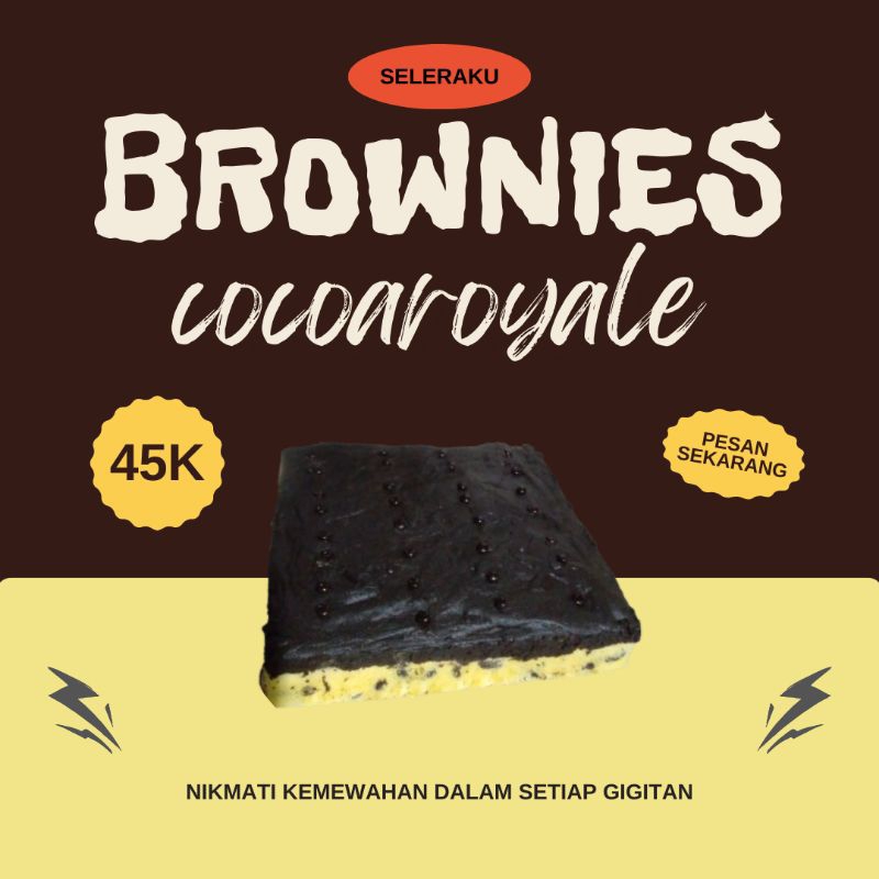 

brownies cocoaroyale