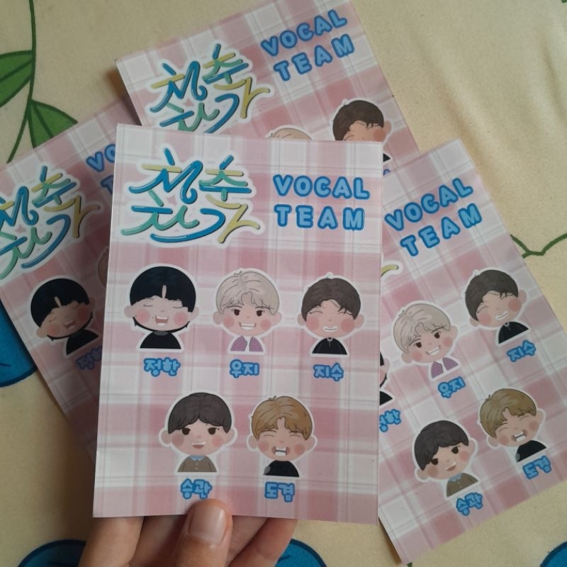 

Sticker Sheet A6 SEVENTEEN - Cheers To Youth