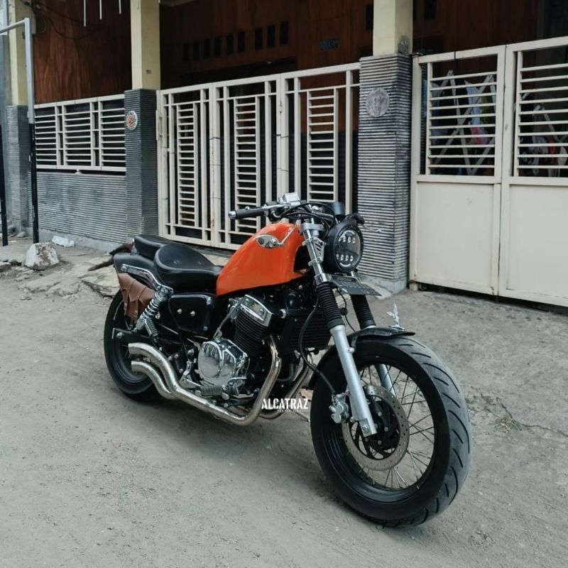 knalpot custom benelli patagonian eagle 250 freeflow