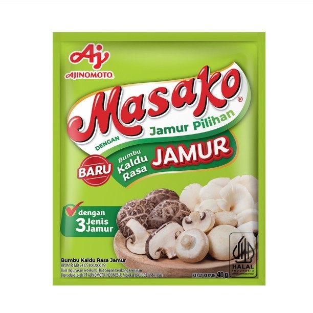 

Kaldu Jamur Masako / Mushroom Powder Masako - 10 Gram