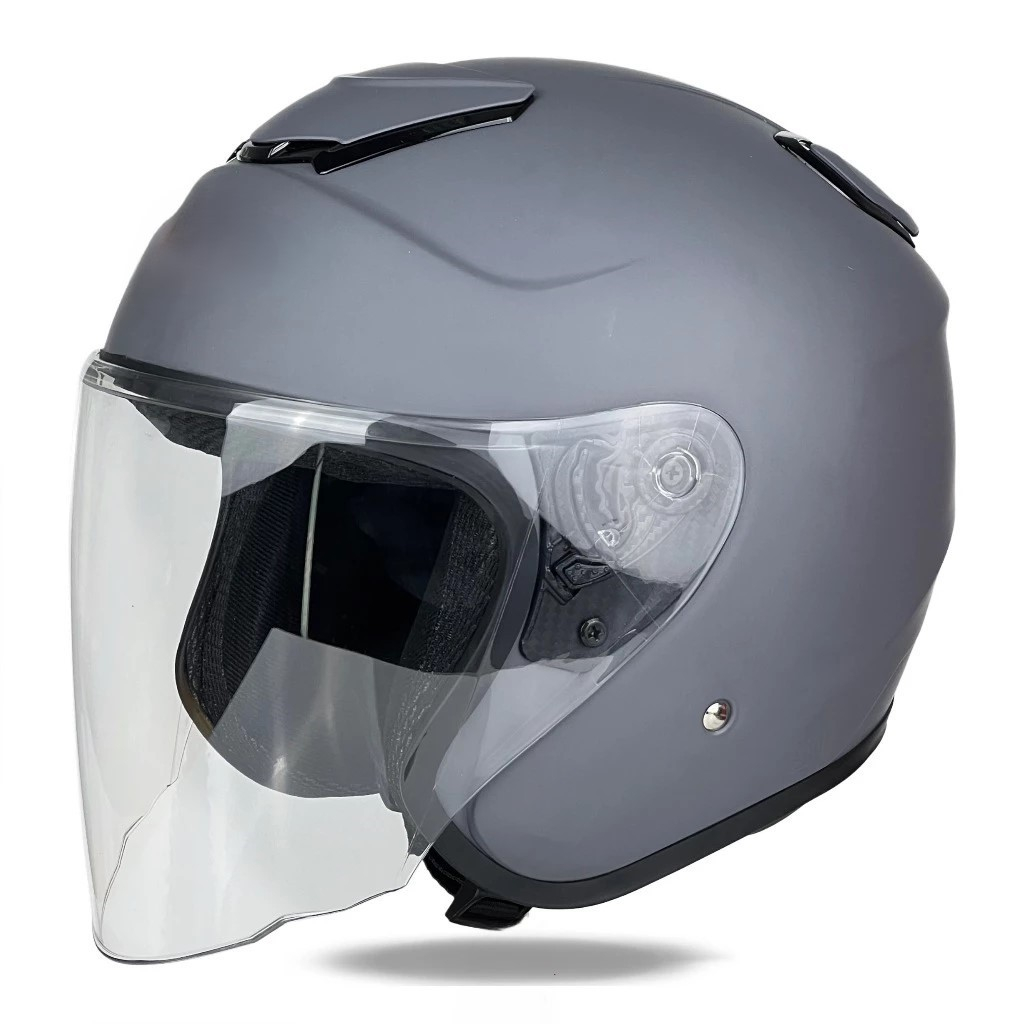 Helm MLA Kyoto Grey Dof mirip Asli 100% [SNI] Helm Half Face Premium Original Mla Helmet bisa Cod