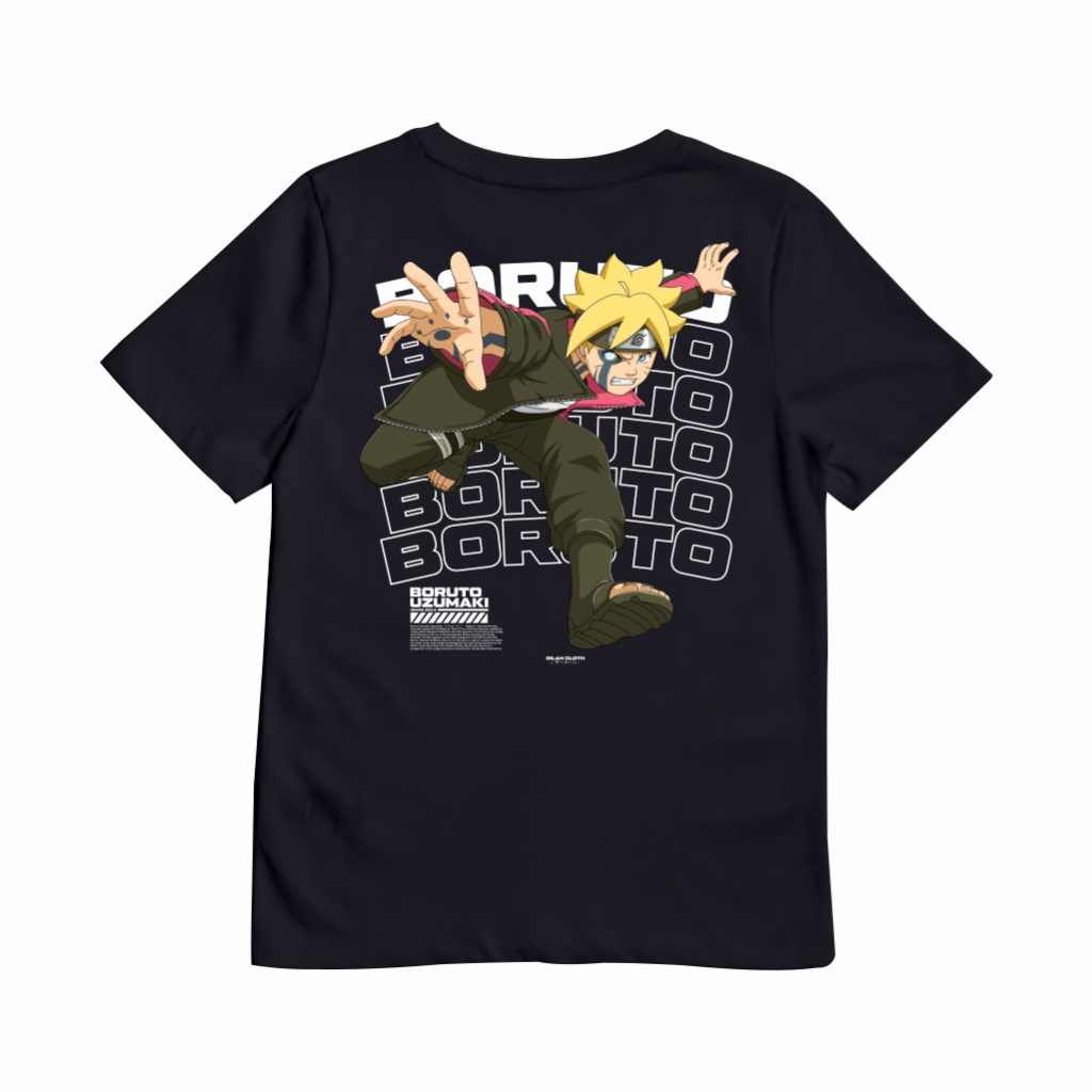 Gilan T Shirt Kaos Baju Distro Anak Gambar Naruto Sarada Mitsuki BORUTO KARMA MODE