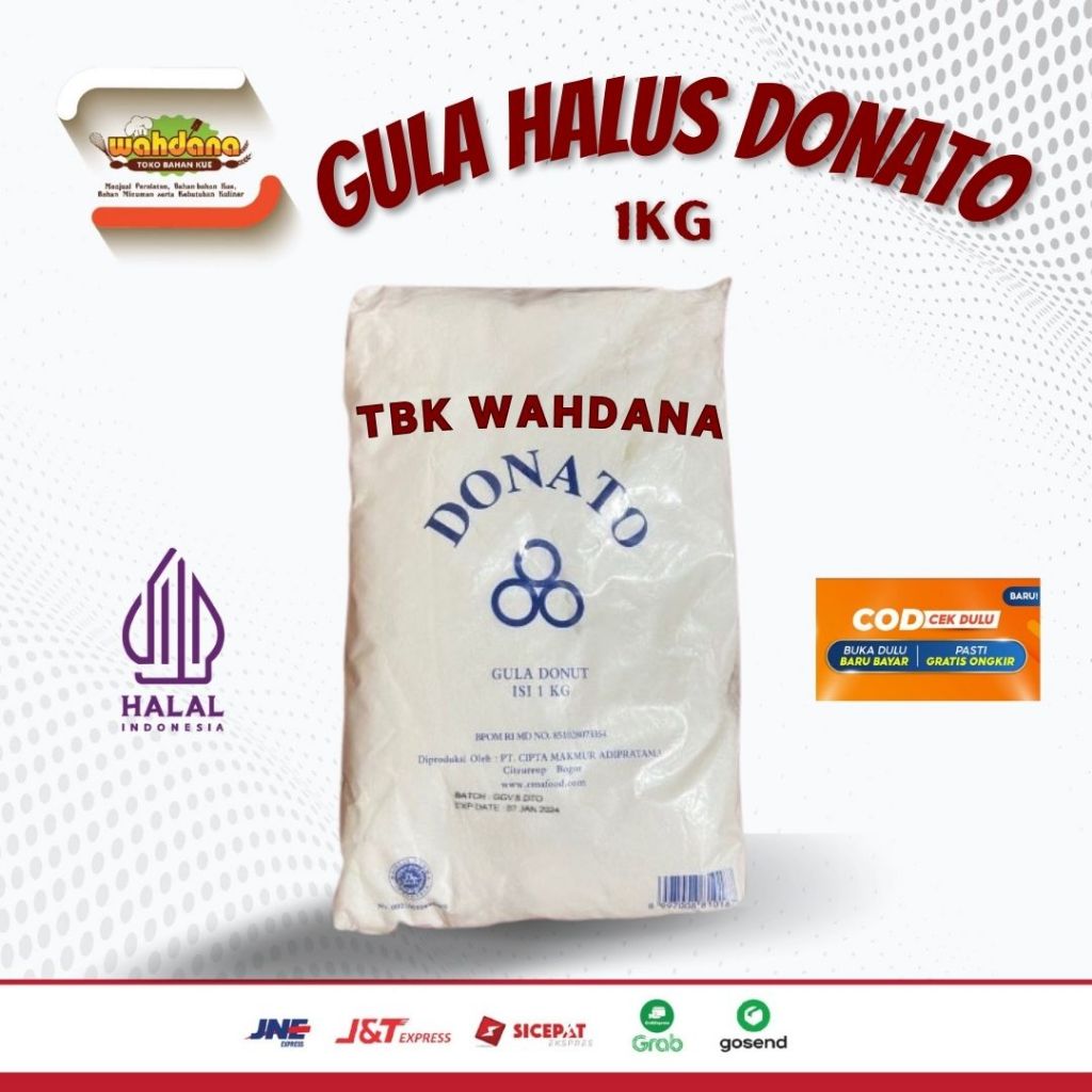 

Gula Halus Donat Donato 1Kg