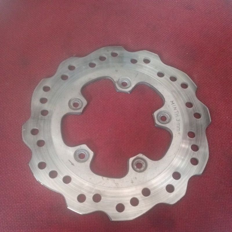 piringan cakram depan vario150 LED new baut 5 original seken