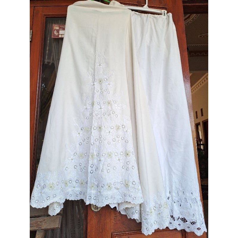 mukena dewasa preloved bordir