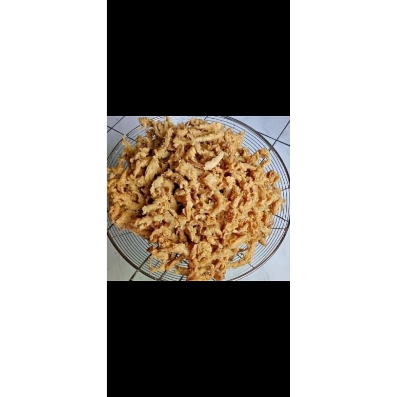 

KRIPIK JAMUR TIRAM KEMASAN 500 GRM.