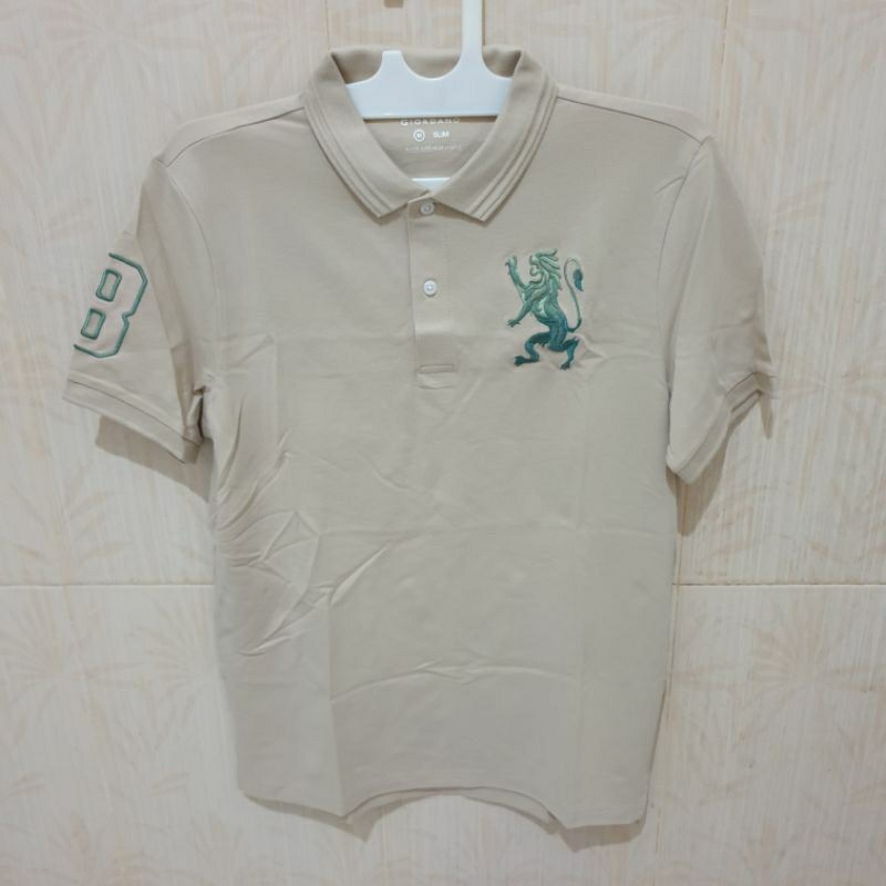 SALE POLO SHIRT GIORDANO 3D LION