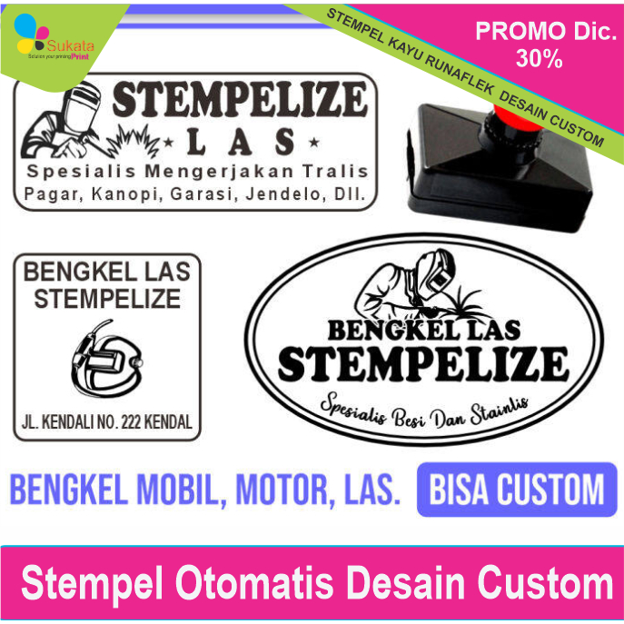 

Stempel Bengkel Las Desain custom cetak stempel otomatis stempel bengkel free desain