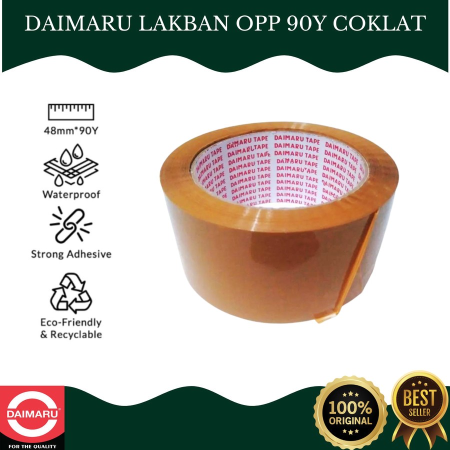 

DAIMARU LAKBAN OPP 90Y COKLAT 2 INCH