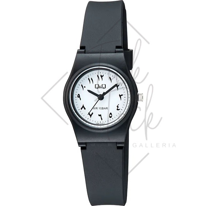 Q&Q QnQ QQ V28A-010 Original Arloji Jam Tangan Arab Lucu Analog - V28 V28A 010 Tahan Air 10 BAR