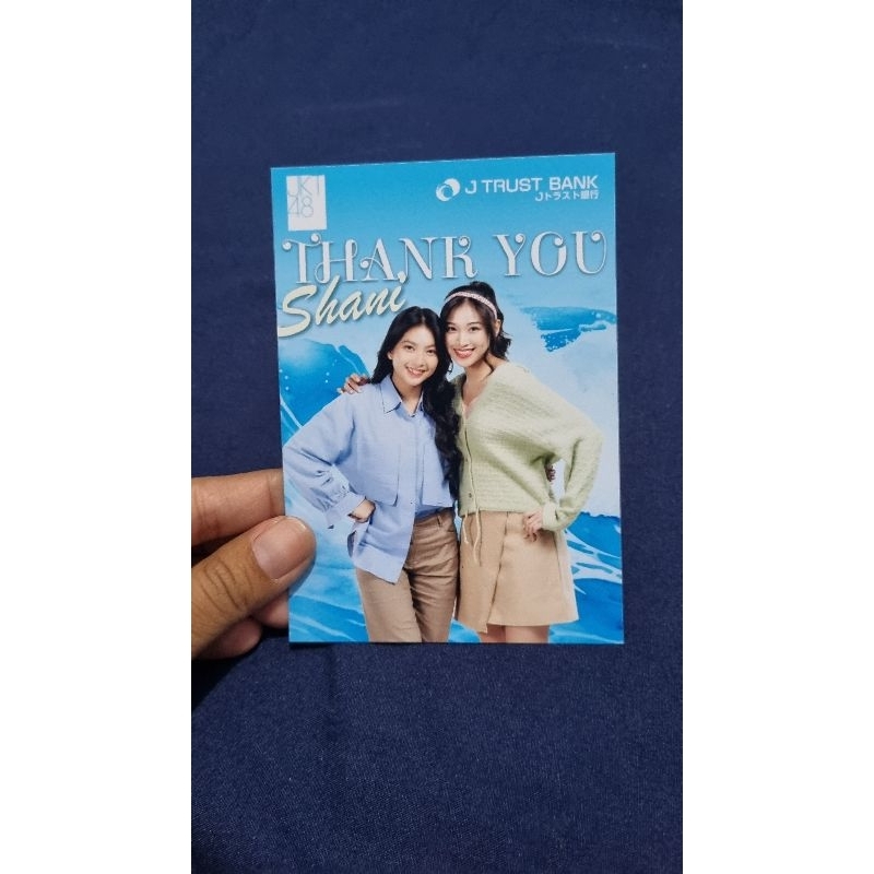pp shani gracia jkt48 JTRUST BANK