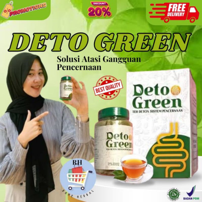 

Teh Yang Dapat Bekerja Membersihkan Plak Kotoran Dalam Usus / DETO GREEN [ Halal & BPOM ]