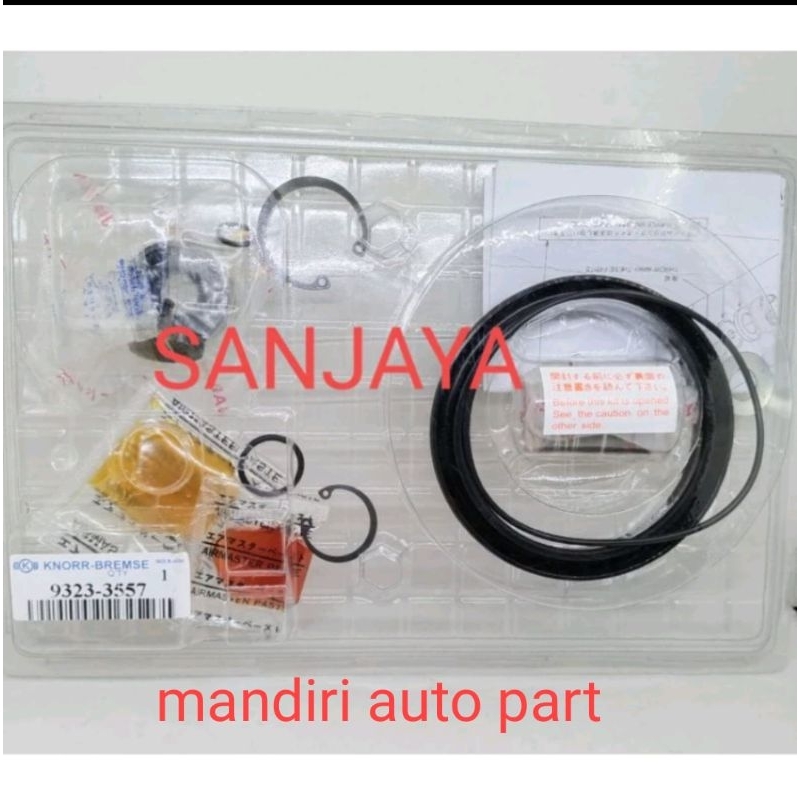 REPAIR KIT AIR MASTER ATAU SEAL SERVO REM MITSUBISHI FUSO PS190/FM517 9323-3557 PENDEK