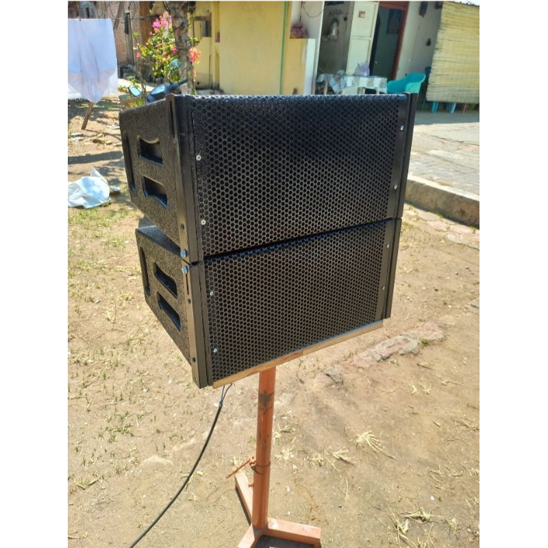 Line Array 6 inch single siap colok power