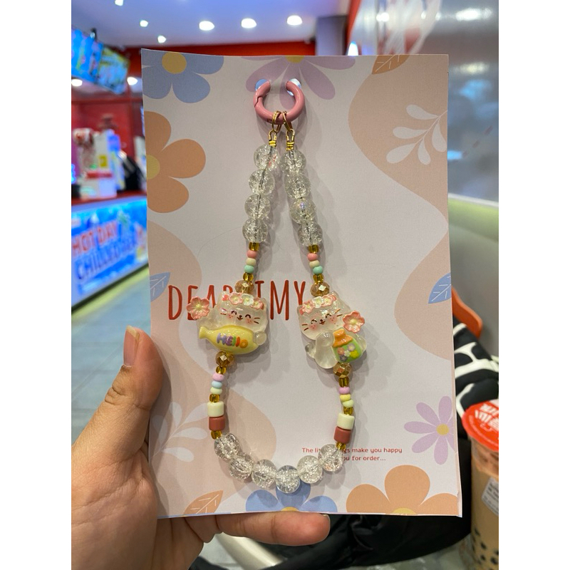 Phone Strap Cute Cat