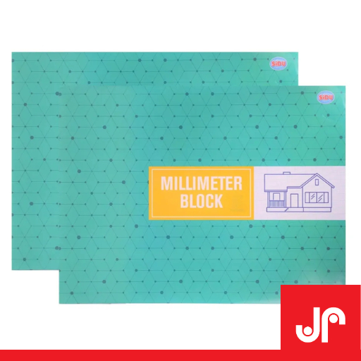

SIDU BUKU MILLIMETER BLOCK F4 A3 / BUKU DESAIN UKURAN A3 F4 20 LEMBAR