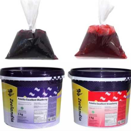 

selai paletta strawberry dan blueberry repack 1kg