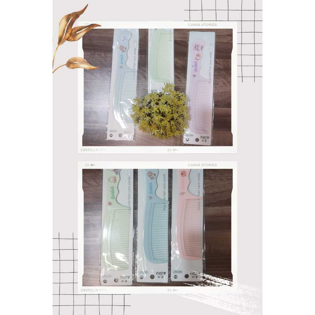 [ Savior ] Sisir Rambut / Sisir Wanita / Sisir Karakter / Sisir Murah