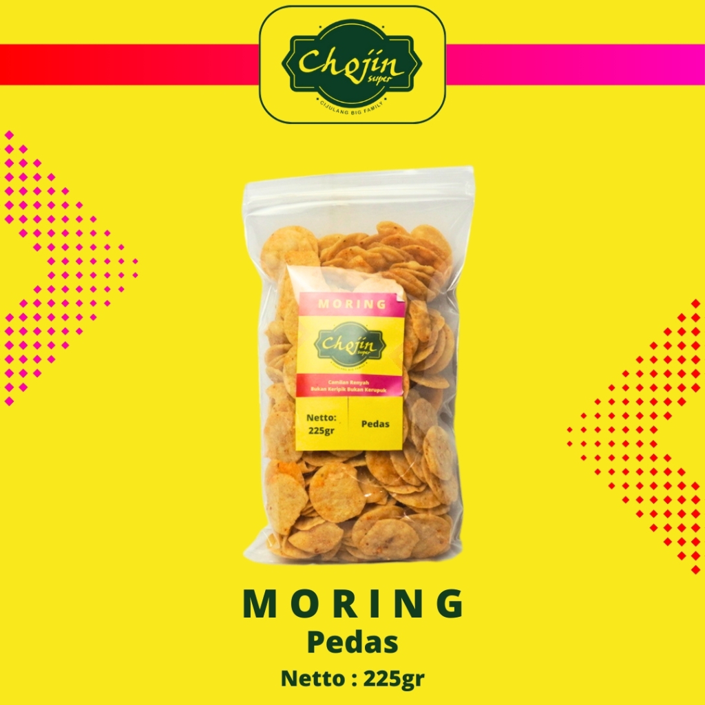 

MORING RENYAH 225GR PEDAS BUMBU BONCABE LEVEL 30