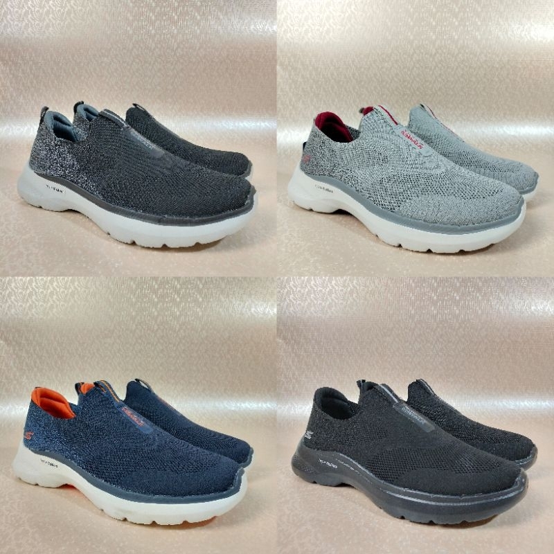 SEPATU SKECHERS GOWALK HYPER PILLARS / SKECHERS PRIA / SEPATU SLIP ON PRIA
