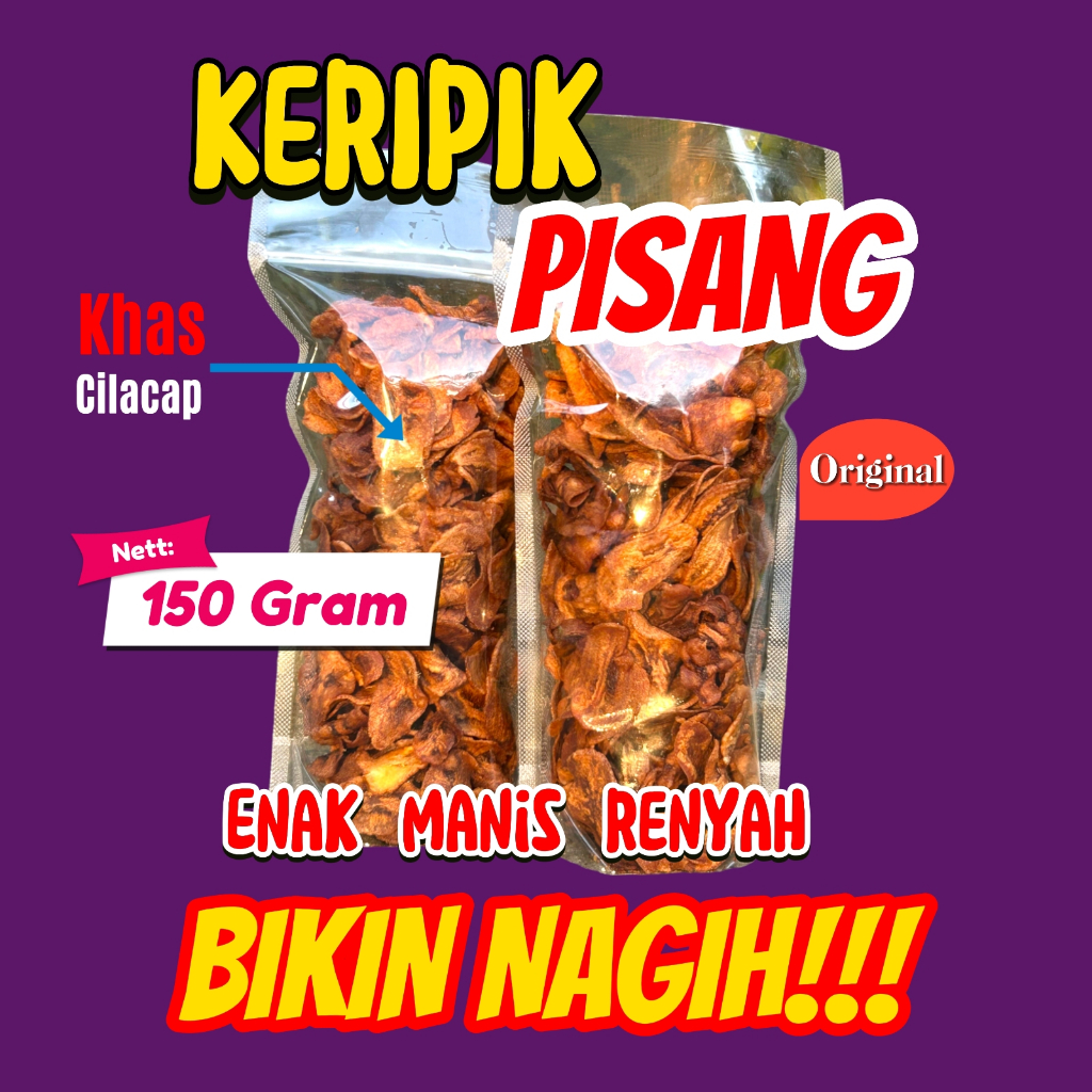 

KERIPIK PISANG MANIS 150gr