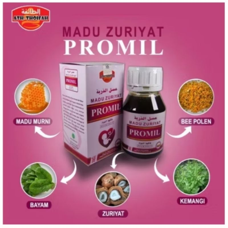 

MADU PROMIL - Madu Program Hamil - Madu Zuriyat Promil Ath-Thoifah 350gr
