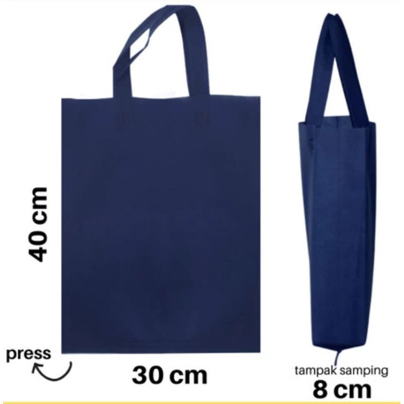 

Clouds Story - (12pcs) Tas Spunbond Goodie Bag HLS Uk. 30x40cm (Size L)