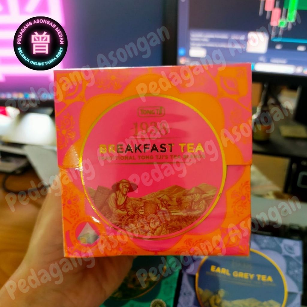 

Tong Tji Pyramid, Breakfast Tea ( Pyramid Tea Bag/ Teh Celup )