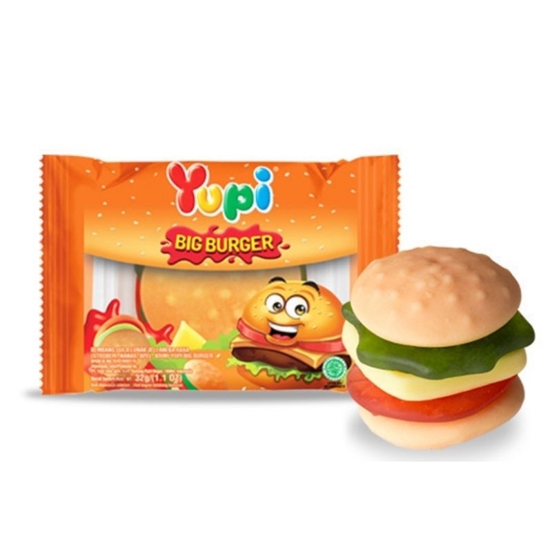 

Yupi Big Burger 32 gram