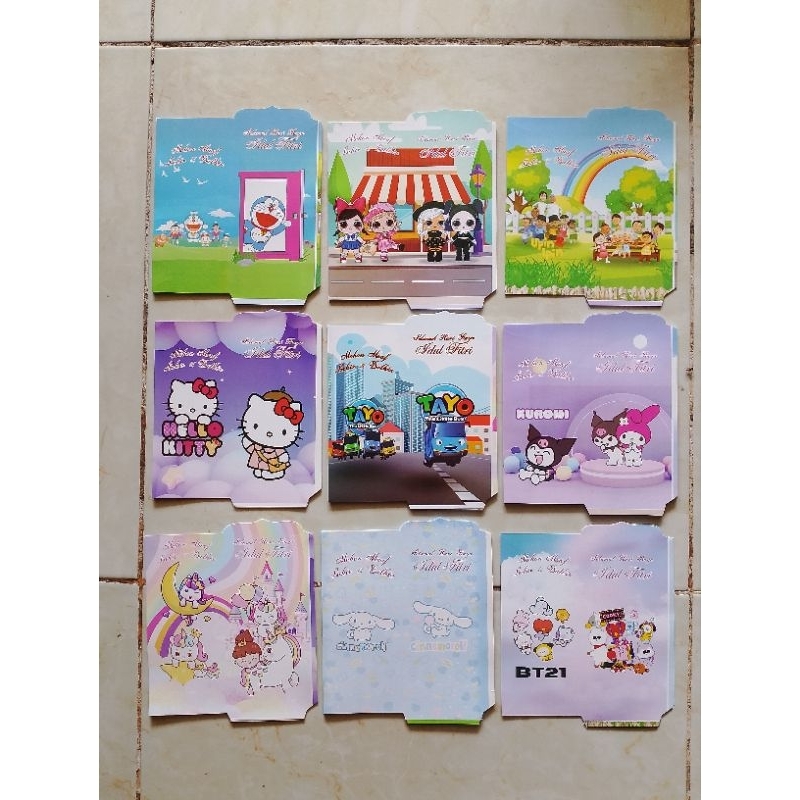 

1kg Amplop Jumbo Kartun Free Plastik Opp