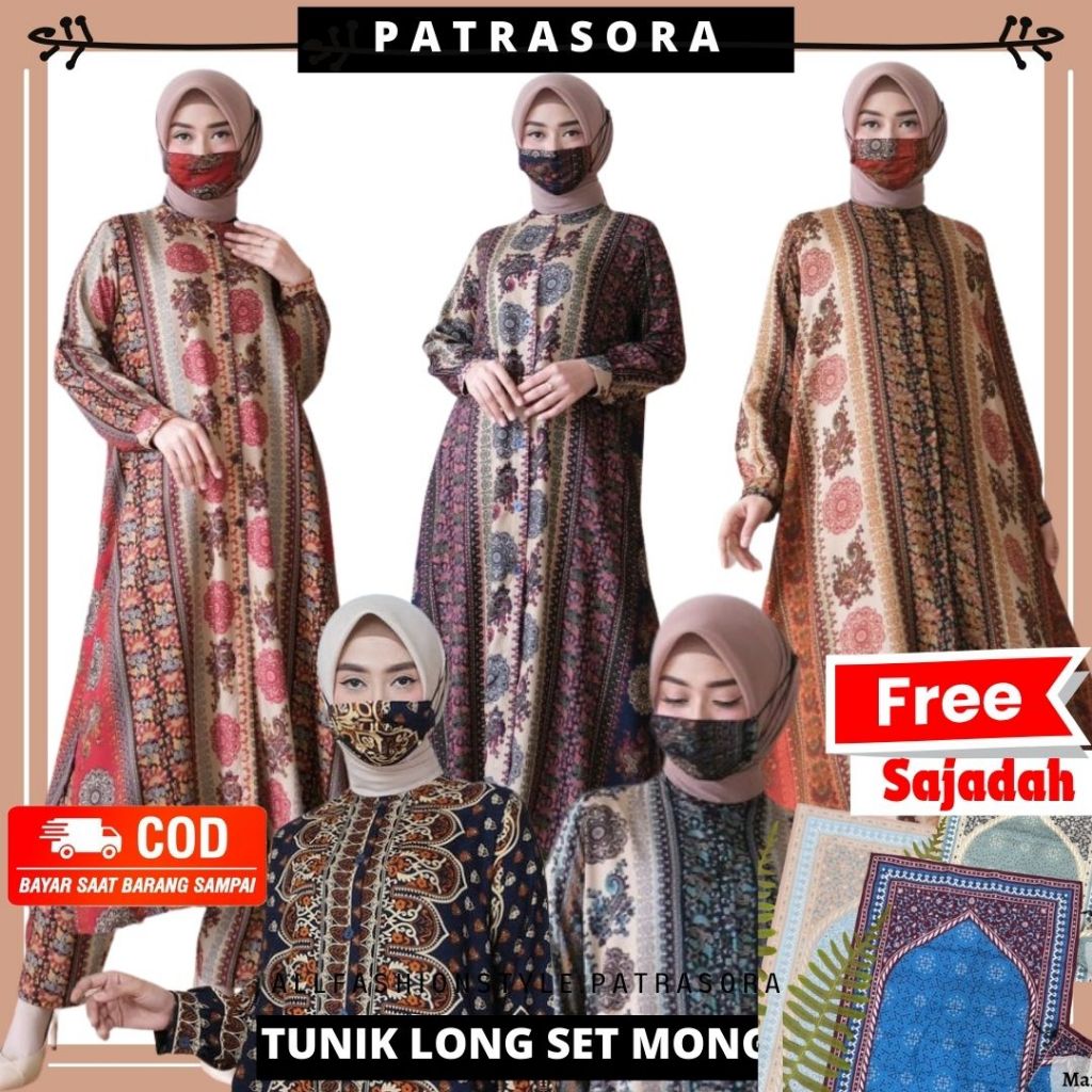 𝐏𝐀𝐓𝐑𝐀𝐒𝐎𝐑𝐀 - Tunik One Set Mongol Varian 3