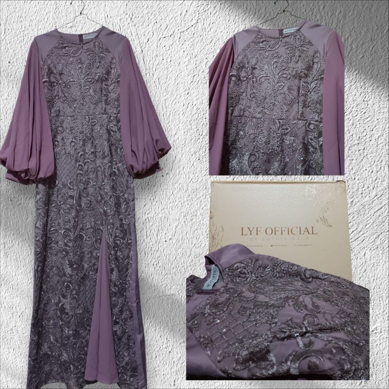 dress lilac by lyf official